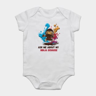 Ninja Kidz, Ask Me About My Ninja Disguise Baby Bodysuit